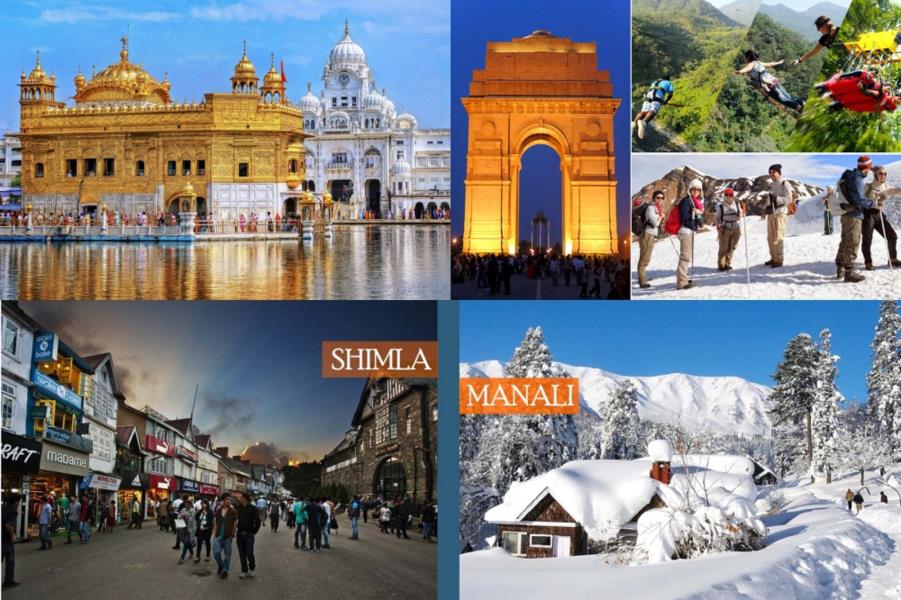 09Night-10Day Shimla Manali Dharamshala Dalhousie Amritsar Package